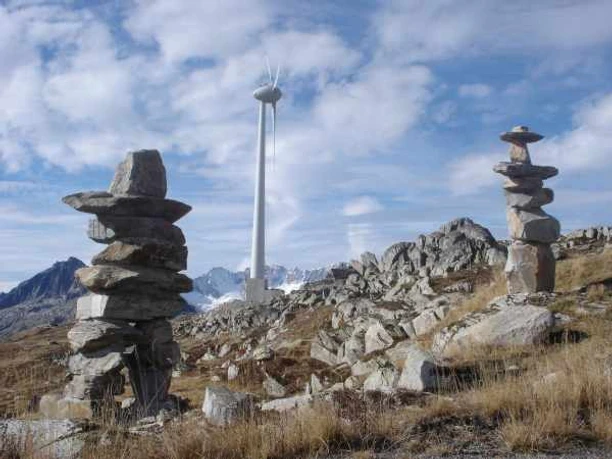 Weit über der Baumgrenze