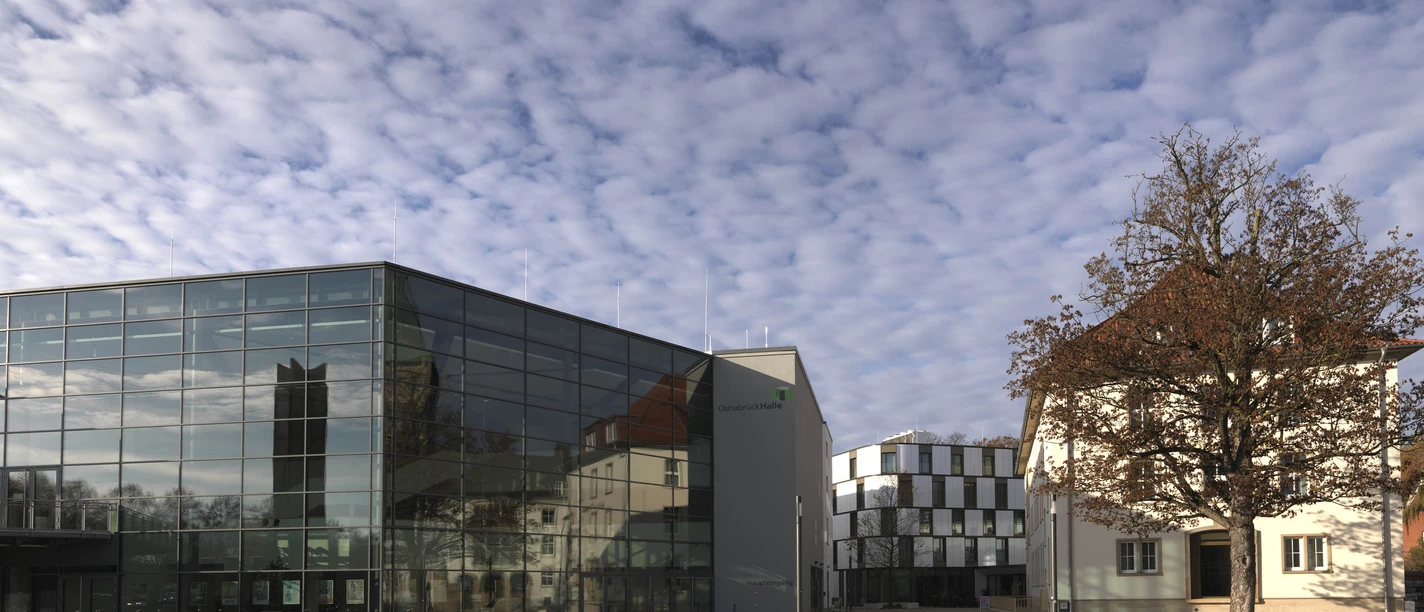 OsnabrückHalle Buitenaanzicht van OsnabrückHalle