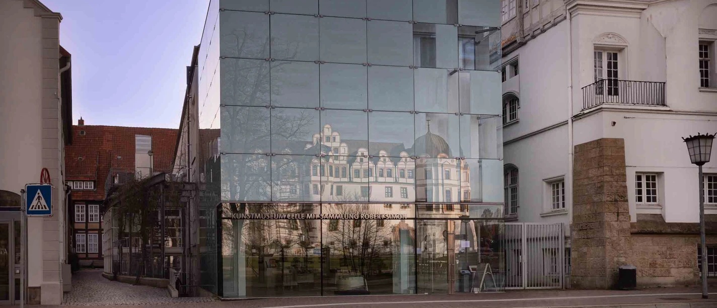 Kunstmuseum Celle van buitenaf Kunstmuseum Celle van buitenaf