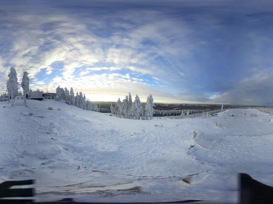 Wurmberg-Panorama im Winter