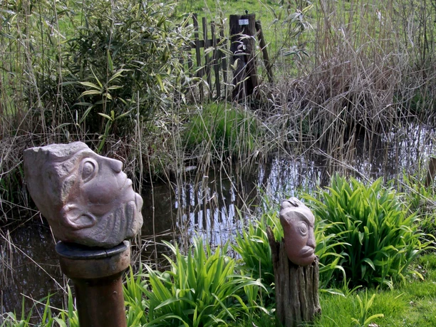 Skulpturengarten von Peter Badstübner und Rolf Brüning