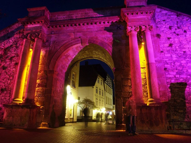 Das Heger Tor in der Osnabrücker Altstadt Das Heger Tor in der Osnabrücker Altstadt