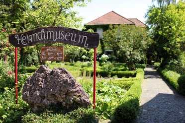 Streekmuseum Bad Laer De tuin van het streekmuseum Bad Laer in het Osnabrücker Land