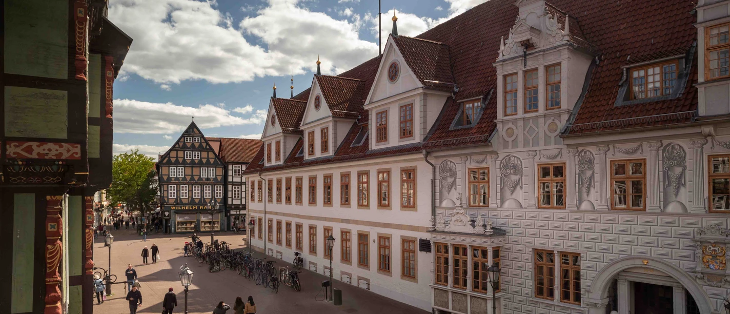 Altes Rathaus in Celle Det gamle rådhus i Celle