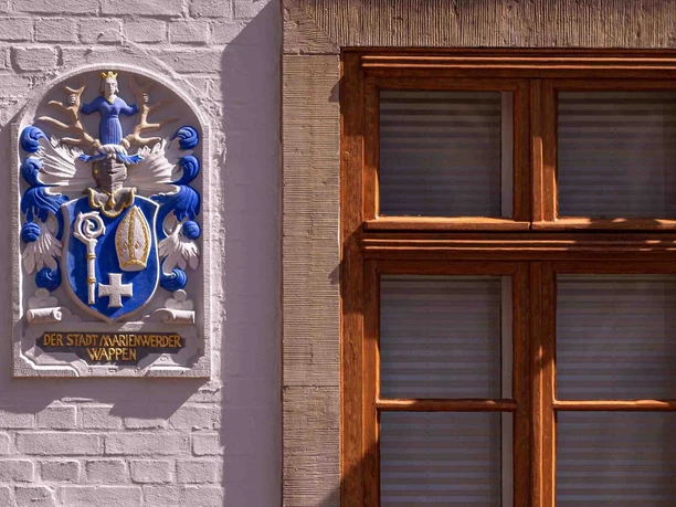 Marienwerder coat of arms on the Old Town Hall Marienwerder coat of arms on the Old Town Hall