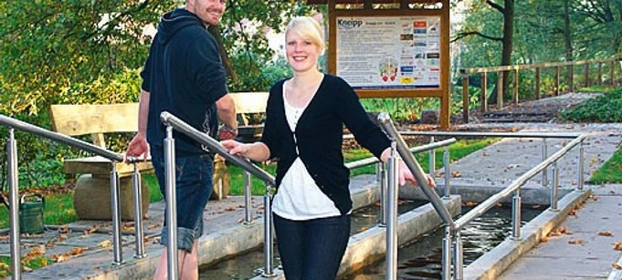 Kneipp-Erlebnisse an der Koppelschleuse