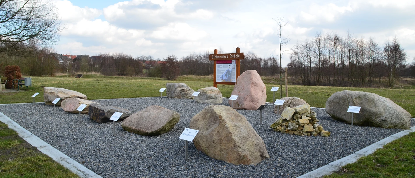 Findlingsgarten Vehrte in Belm