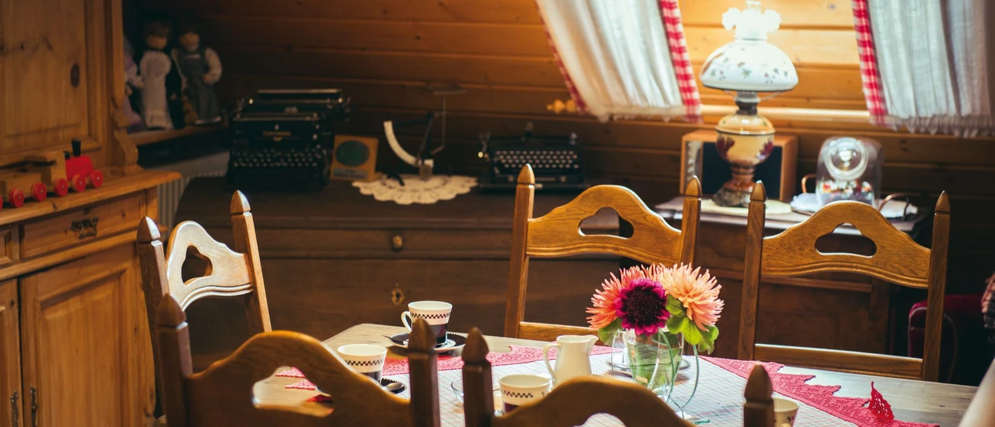 Kaffeetisch im Heimatmuseum Schwagstorf