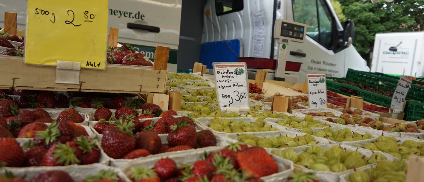 Wochenmarkt Ebertallee