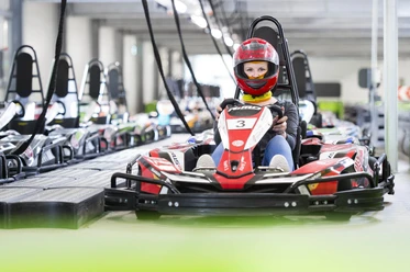 E-kartbaan Nettedrom in Osnabrück In de Nettedrom in Osnabrück kan je e-karten