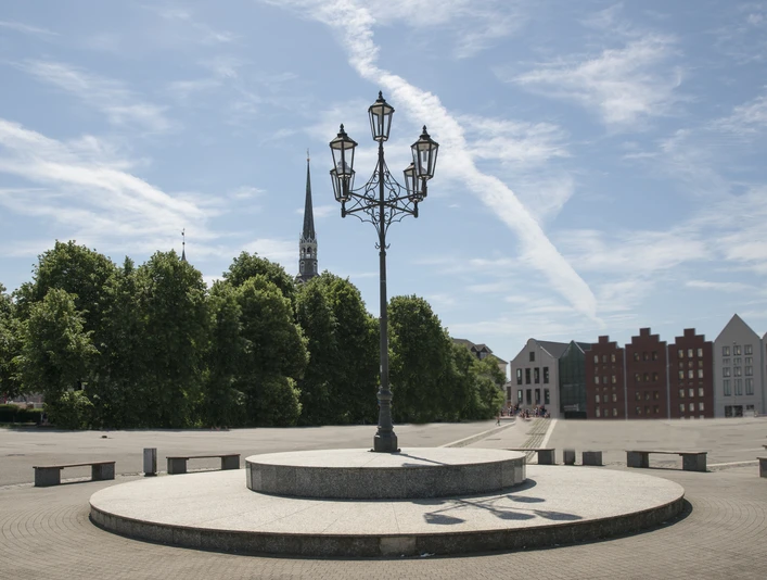 Marktplatz Kandelaber
