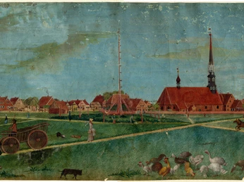 Marktplatz Heide historisch