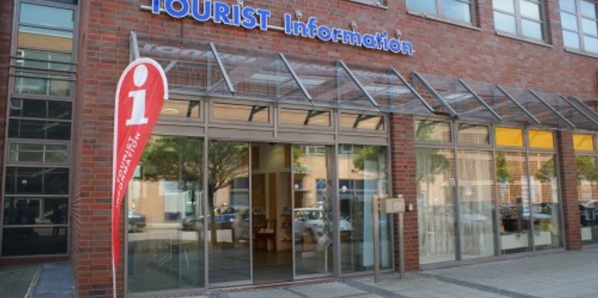 Tourist-Info in der Ebertstraße