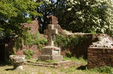 Blick auf die Banter Ruine