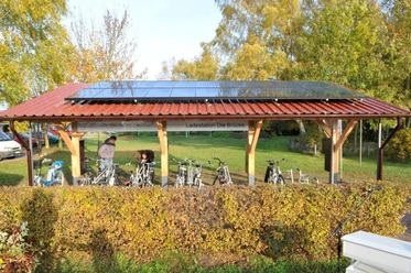 Ladestation an der Berufsbildungsstätte "Die Brücke" in Bramsche