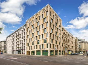 Außenansicht des Tagungshotel Capri by Fraser Leipzig | Leipzig Convention Bureau Außenansicht des Tagungshotel Capri by Fraser Leipzig – präsentiert vom Leipzig Convention BureauExterior view of the conference hotel Capri by Fraser Leipzig – presented by the Leipzig Convention Bureau