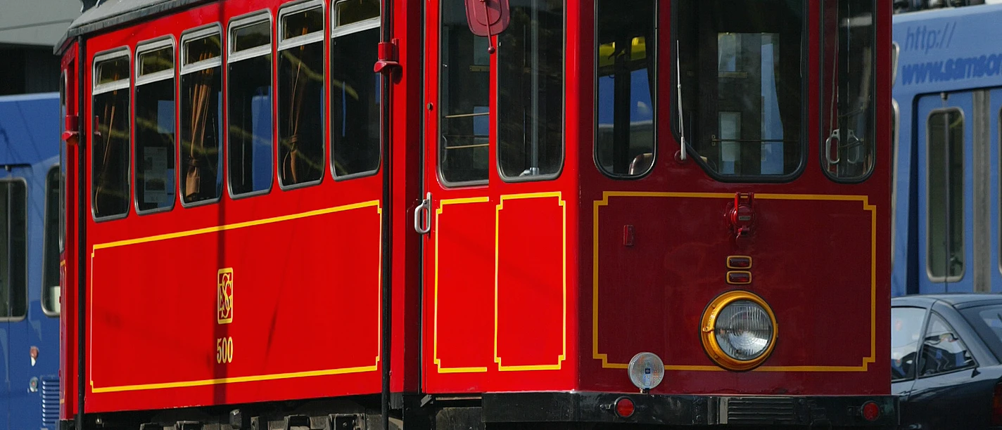 Historische Straßenbahn der Ruhrbahn