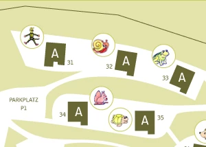 Übersichtsplan Ferienhäuser Feriendorf Kappelrodeck