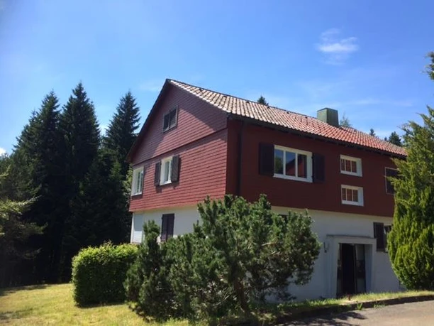 Hausfassade des Haupteinganges