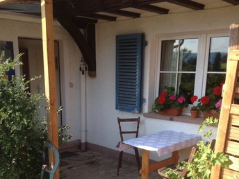 überdachte Terrasse