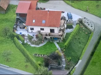 Luftaufnahme Ferienwohnung Schäfer