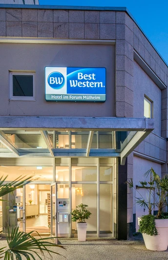 Best Western im FORUM Mülheim Außenansicht