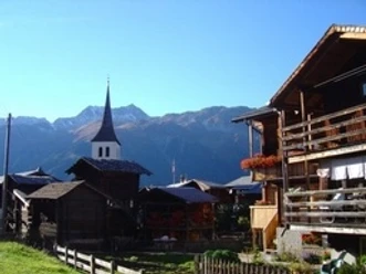Dorf Bellwald