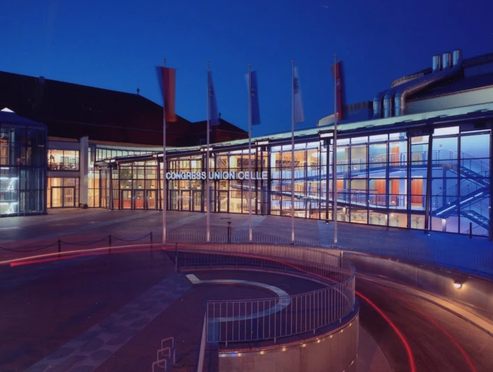 Congress Union Celle am Abend Congress Union Celle am Abend