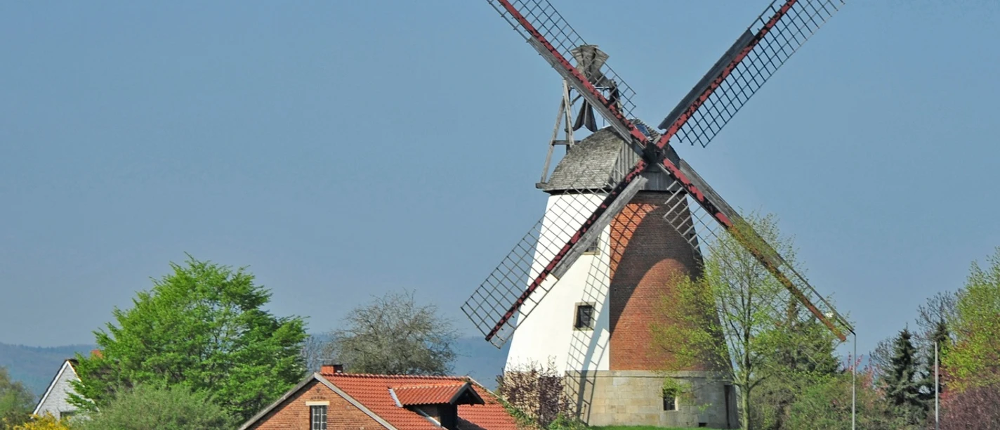 Das Bild zeigt die Windmühle in Meißen.