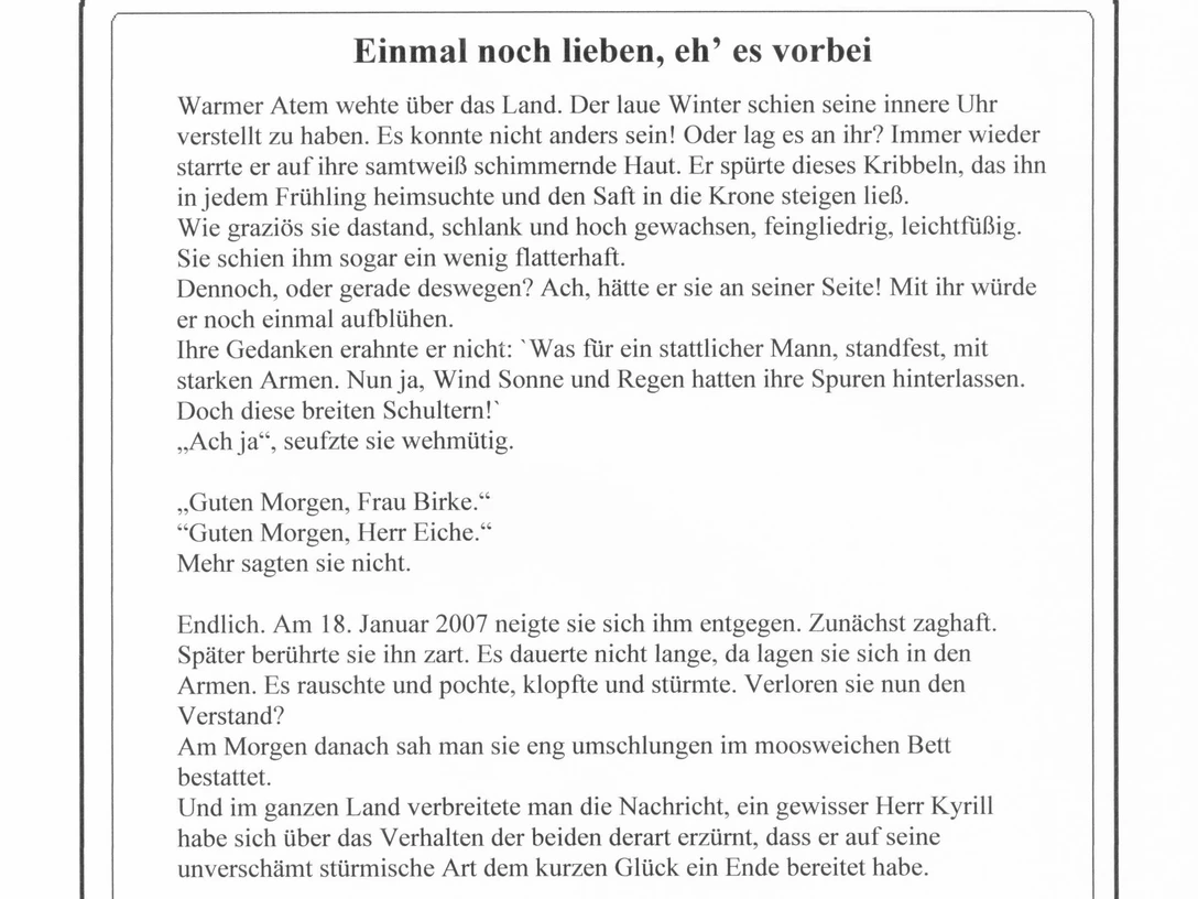 Lesestation 10 Lesestation 10 auf dem Literarischen Wanderweg bietet einen ruhigen Ort zum Verweilen und Lesen.