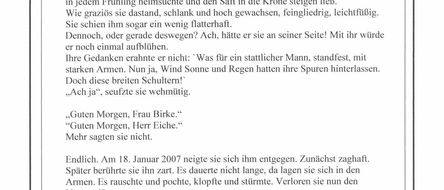 Lesestation 10 Lesestation 10 auf dem Literarischen Wanderweg bietet einen ruhigen Ort zum Verweilen und Lesen.