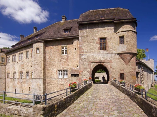 Burg Dringenberg von außen.
