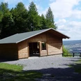 Brunsberghütte auf dem Brunsberg Holzschutzhütte Brunsberg