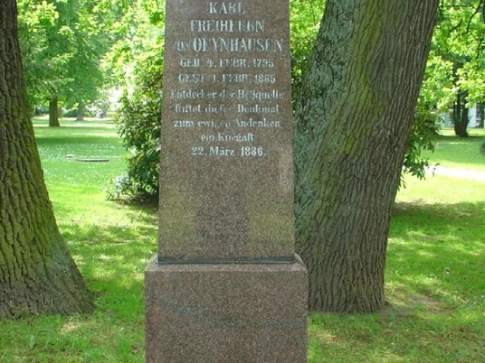Gedenkstein des Freiherrn von Oeynhausen