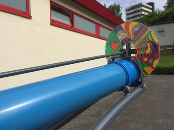 Drehscheibe am Kaleidoskop.