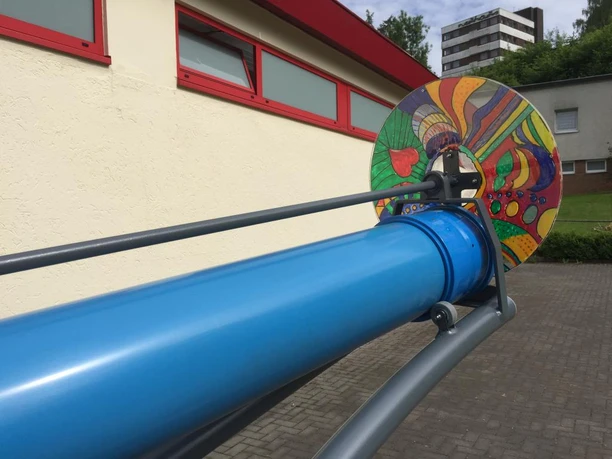 Drehscheibe am Kaleidoskop.