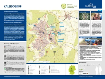 Wanderinfotafel "Kaleidoskop" Die Wanderinfotafel vom Kaleidoskop.