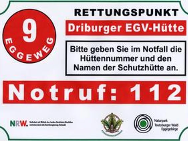 Radbaum Hütte (Rettungspunkt 12) Infotafel Radbaum Hütte (Rettungspunkt 12)