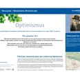 VitalWanderWelt Wanderung Wiehenturm - Optimismus Wandertafel mit Zitaten und Gedanken zum Thema Optimismus, inspiriert von Karl Valentin.
