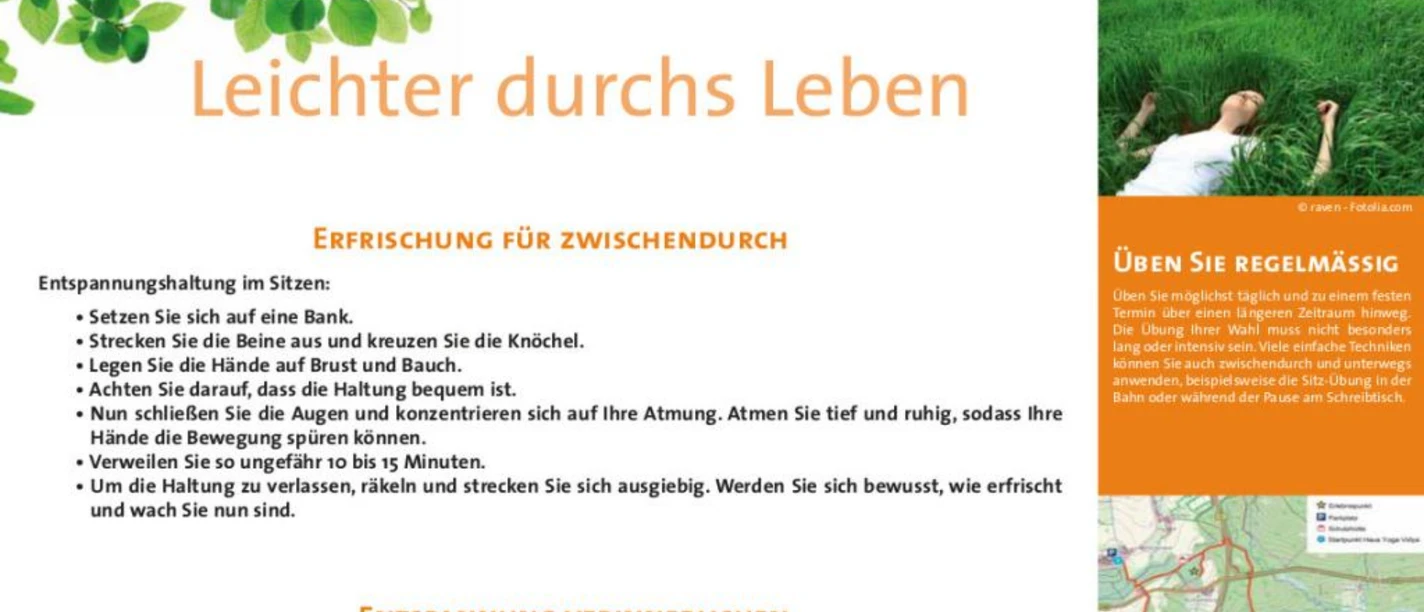 VitalWanderWelt Wanderweg Norderteich - Leichter durchs Leben