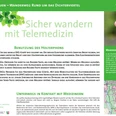 VitalWanderWelt Wanderweg Rund um das Dichterviertel - Sicher wandern mit Telemedizin Der Wanderweg rund um das Dichterviertel bietet sicheren Naturgenuss mit telemedizinischer Unterstützung.