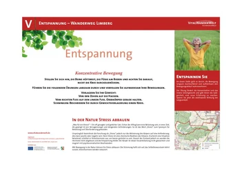 VitalWanderWelt Wanderweg Limberg - Konzentrative Bewegung Wanderweg bietet Übungen zur Stressreduzierung durch konzentrative Bewegungen in der Natur.