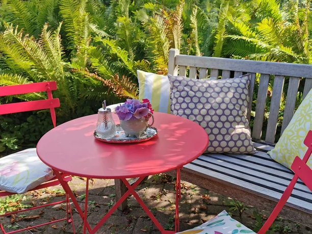 Café Klön-Stuuv: Garten