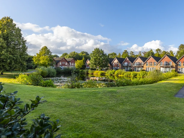 Houses by the lake at Eurostrand Resort Lüneburg Heath