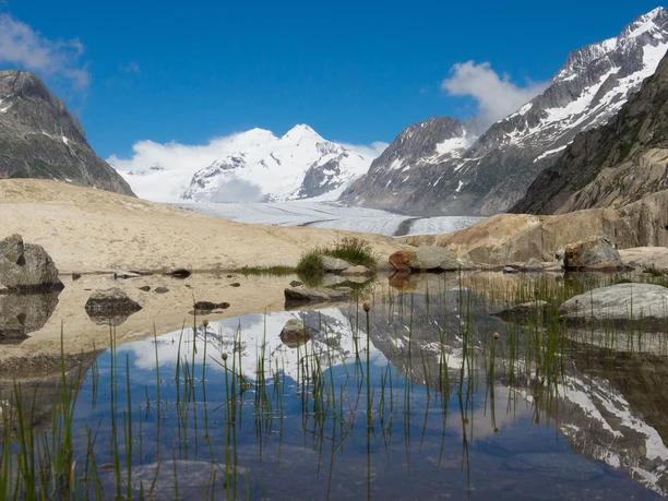Fiescheralp - Burghütte Fieschertal - Aspi-Titter Hängebrücke - Bellwald