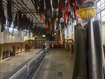 Mannschaftskaue am Erzbergwerk Rammelsberg Mannschaftskaue am Erzbergwerk Rammelsberg