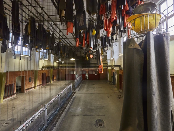 Mannschaftskaue am Erzbergwerk Rammelsberg Mannschaftskaue am Erzbergwerk Rammelsberg