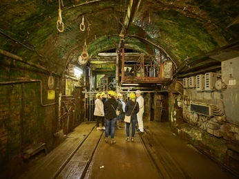 Führung unter Tage am Erzbergwerk Rammelsberg