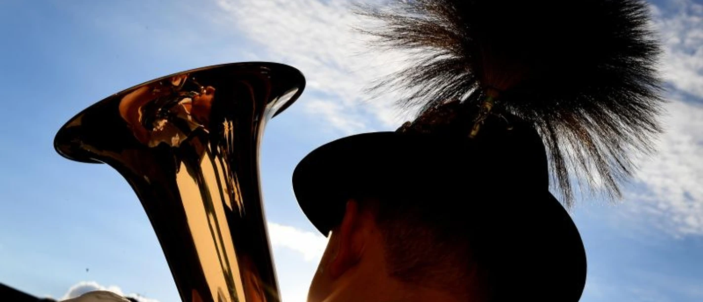 Freilichtkonzert des Gebirgstrachtenverein Mittenwald