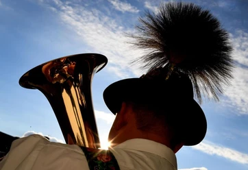 Freilichtkonzert des Gebirgstrachtenvereins Mittenwald
